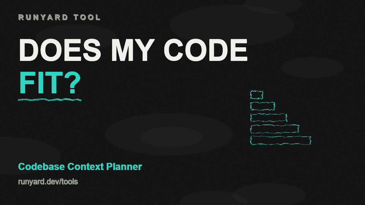 Codebase Context Planner — Will my codebase fit in the model context?