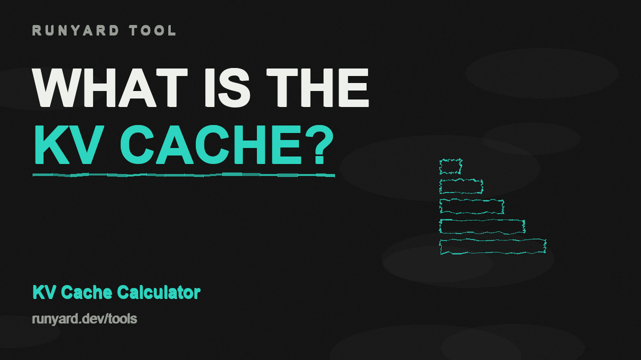KV Cache Calculator — How much memory does the KV cache use?